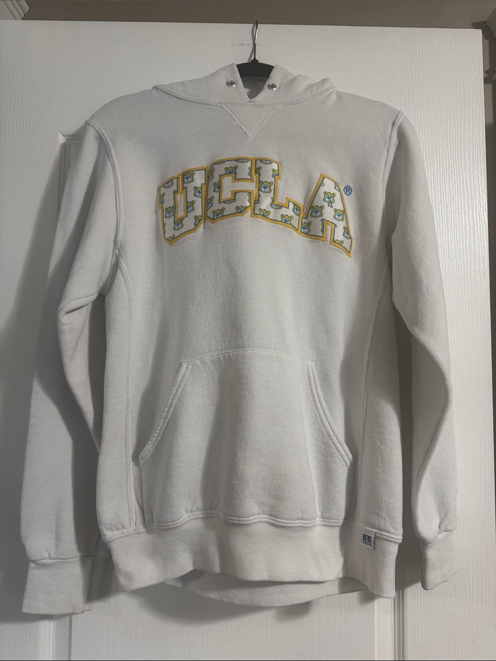 UCLA White Pullover Hoodie
